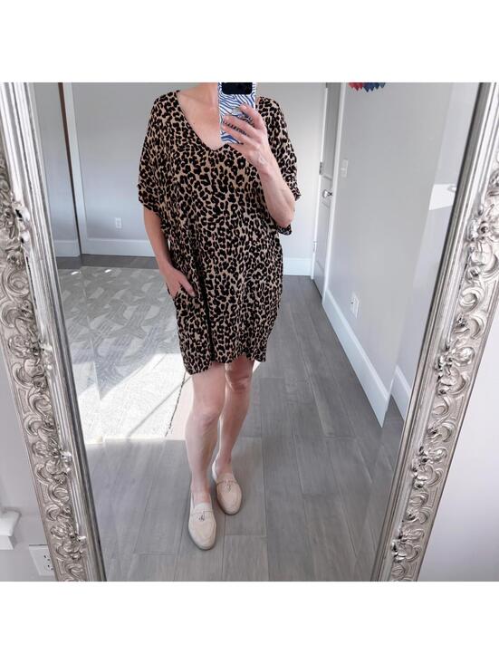 By Together Dresses & Skirts - By Together Anthropologie  Leopard Print Dress Size M